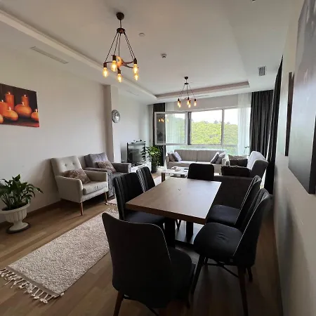 Apartment 2+1 Ultra Lux 1453 Rezidans Orman Manzarasi Full *